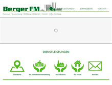 Tablet Screenshot of bergerfm.de